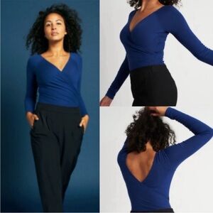 KIT AND ACE Crossover Bodysuit *black*